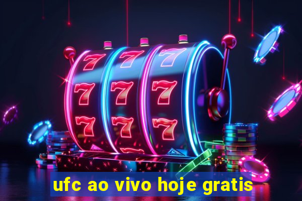 ufc ao vivo hoje gratis